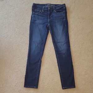 American Eagle Outfitters Dark Indigo Skinny Jeans